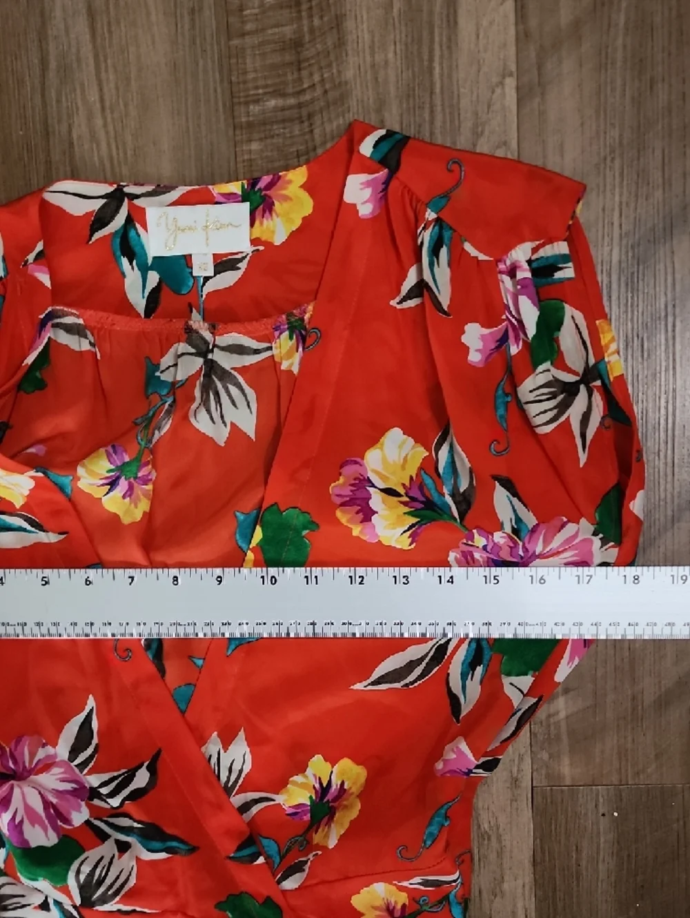 Anthropolgie Yumi Kim Red Floral Mini Dress - Picture 8 of 11